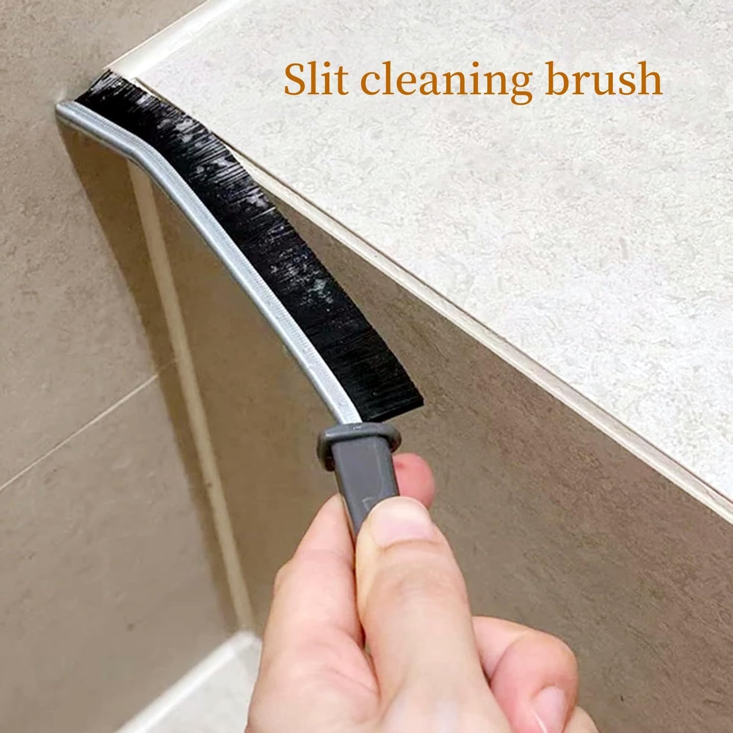 3 Pack Toilet Brush Set - Hard Bristle Cleaning Brush for Bathroom & Kitchen - Versatile Scrub Brush for Ceramic Tiles, Glass, Flooring - Essential Cleaning Tools for Every Home