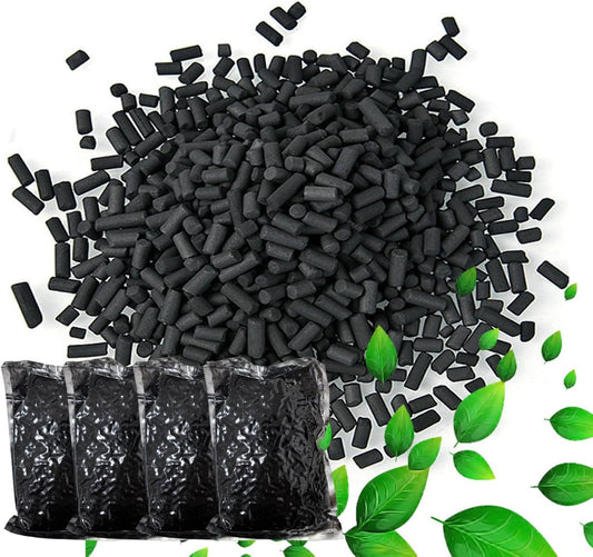 4 Pack Odor Absorbing Filter Refills, Replacement Activated Charcoal Compatible with Lomi Smart Waste Kitchen Composter, Vita Mix Most FoodCycler Filters