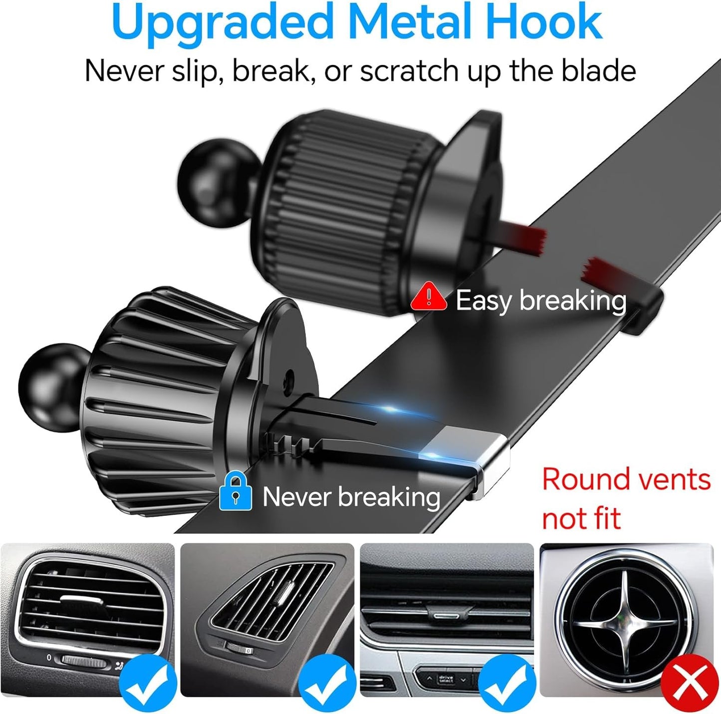 for Magsafe Car Mount【20 Strong Magnets 】Magnetic Phone Holder for Car Phone Holder Mount Dash【360°】Cell Phone Mount for Car Accessories,Car Mount for iPhone 16 Pro Max 15 14 13 12 Plus MagSafe Cases