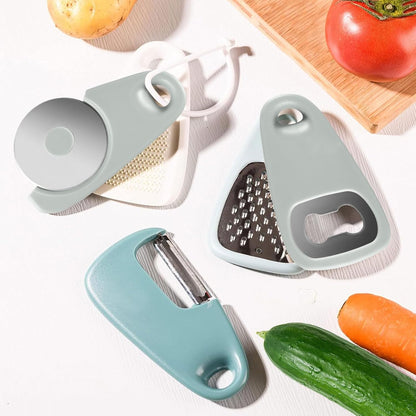 Kitchen Gadgets Set 5pack, Stackable Cooking Tools Space Saving for Small Kitchen, Accessories for Camper Inside Dishwasher Safe