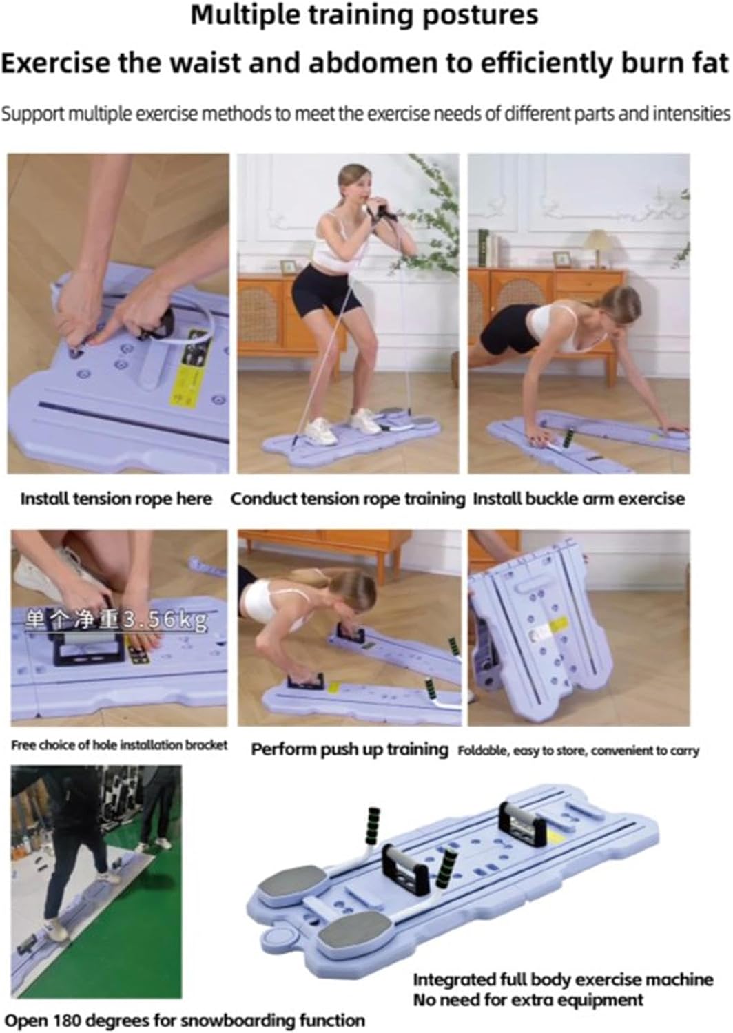Pilates Board Travel, Ab Trainer Home, Pushup Board Equipment, Portable Pilates Board, Home Workout Gear, Workout Equipment Travel, Pilates Sliding Workout, Men Workout Board, Pilates Core Trainer