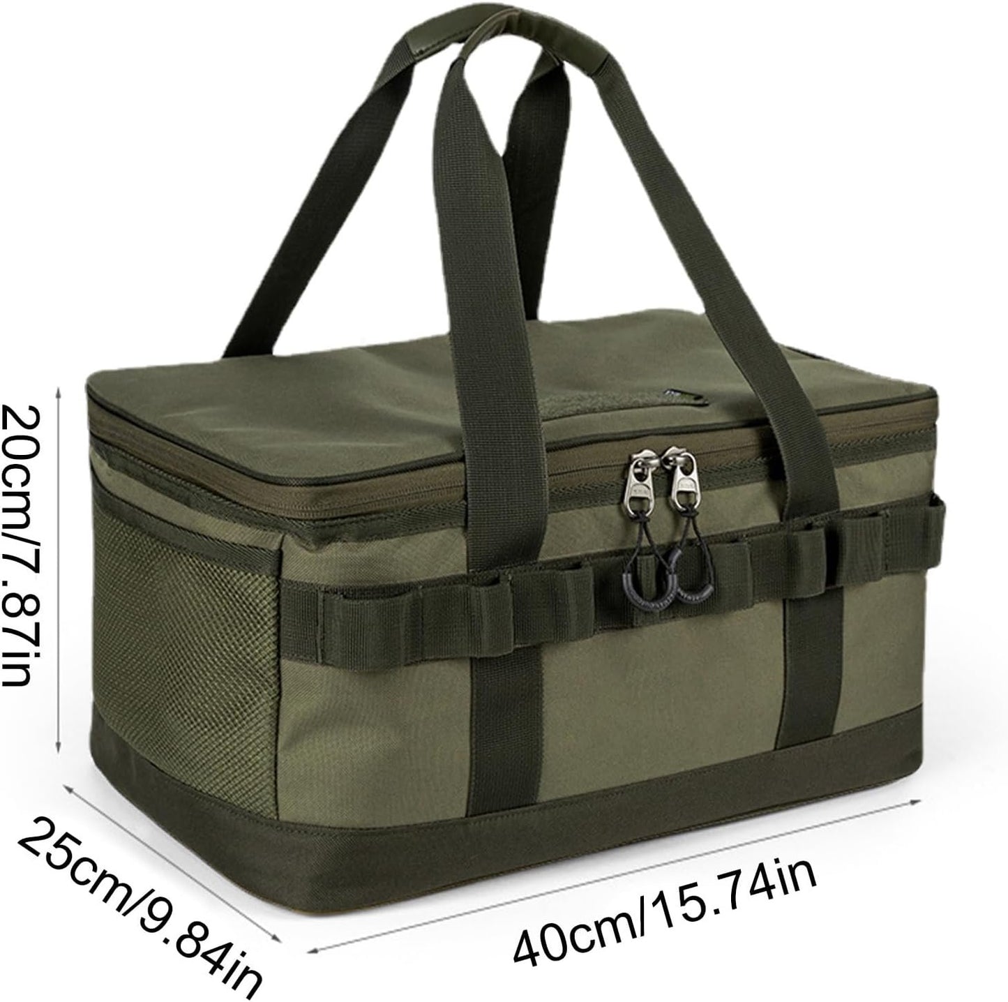 Camping Organizer Bag | 20L Utility Tote Bag with Handle | Camping Tote for Storage, Camping and Travel, Trunk Bag for Moving, College Dorm, Outdoor Bag Lvtfco