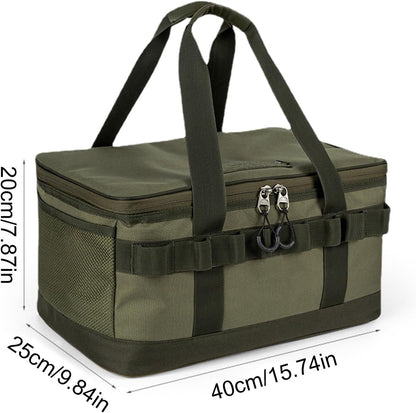 Camping Organizer Bag | 20L Utility Tote Bag with Handle | Camping Tote for Storage, Camping and Travel, Trunk Bag for Moving, College Dorm, Outdoor Bag Lvtfco