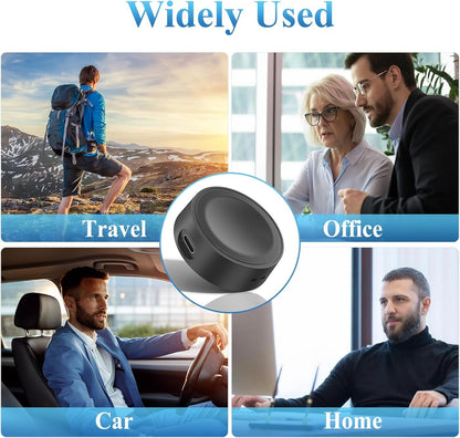 Leonids Magnetic Charger for Apple Watch, USB-C Portable Travel Wireless Cordless Charging Dock for iWatch Series 10 9 8 7 6 5 4 3 2 1 Ultra 1 2/SE 1 2 (Black)