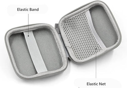 Charger Case for MacBook,Small Electronic Organizer Bag for New MacBook Air/Pro Power Adapter, Portable Pouch Travel Storage for Laptop Accessories, Magic Mouse, USB Drives, GoPro, Gadgets-Gray
