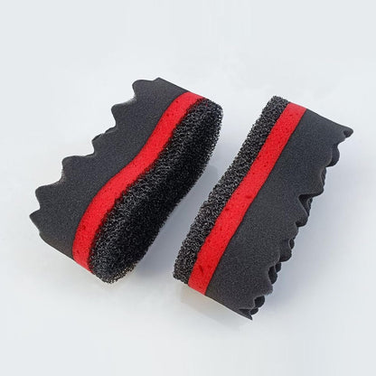 Car Sponge, Cotton Applicator Pads, Honeycomb Wax Buffing Sponges, Detail Cleaning and Polishing Tool, Durable Auto Care Accessories, Ideal for Car Wash, Detailing, Maintenance