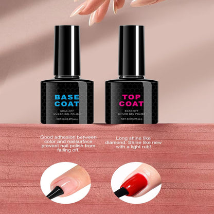 Gel Polish Set, 8-Color Quick Dry Formula, Long-Lasting Finish, Smooth Application, Non-Irritating Nail Care, Ideal For Daily Wear Parties Wedding Salon Holiday Looks