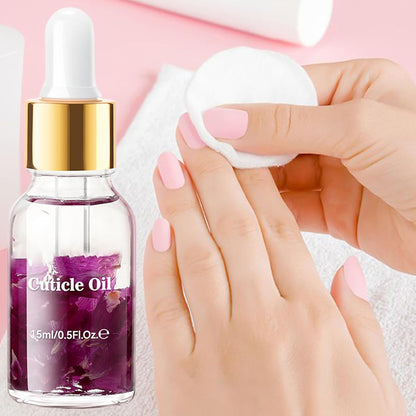 Nail Cuticles Oil, 15ml Fingernail Care Oils, Mild Nourishing Cuticle Repairing Oil, Hydrating Nail Treatments for Damaged Nails, Home Manicure Supplies, 1 Piece