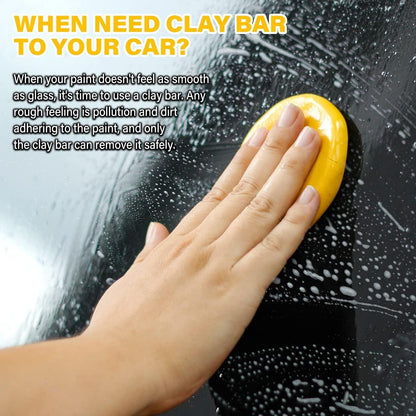 Car Clay Bar 8 Pack 800g, Premium Grade Clay Bars Detailing Magic Clay Bar Cleaner Auto Wash Bars with Washing and Adsorption Capacity for Car Wash Car Detailing Clean,RV, Bus,Glass Cleaning (8 Pack)
