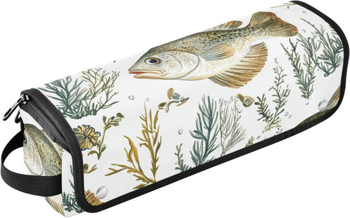 FRODOTGV Borsa da viaggio per strumenti per capelli con cuscinetto resistente al calore, impermeabile, organizer per ferri da stiro piatti e accessori per la cura dei capelli, 11, 1 Size