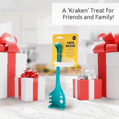 OTOTO Pasta Spoon & Spaghetti Spoon - Cooking Gadgets, Cooking Gifts, Cool Kitchen Gadgets, Cool Gifts, Cute Kitchen Accessories, Funny Gifts, Random Stuff