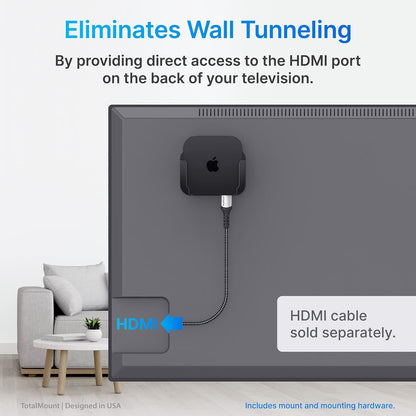 TotalMount 2449 TV Streaming Box Bracket Black