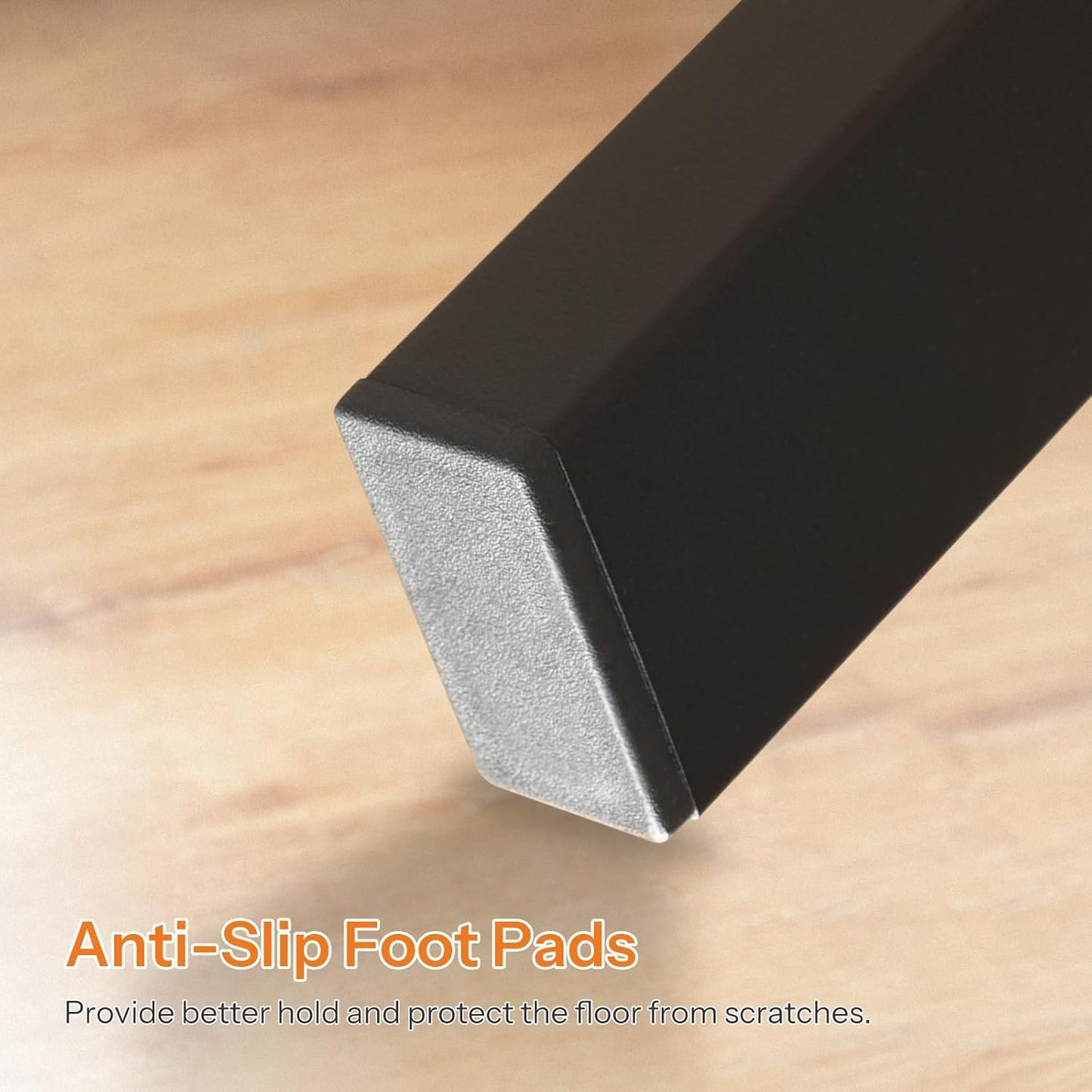 HOOBRO Full Bed Frame with Charging Station, LED Bed Frame with Tall Storage Headboard, Strong Wood Slats, No Box Spring Needed, Noise-Free, Charcoal Gray and Black BC05UDBF01