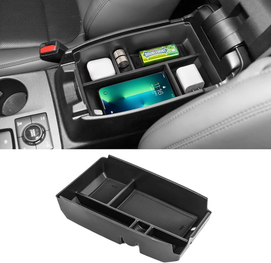 Neepiar Center Console Organizer Tray Compatible with Ford Escape 2020-2025 and Bronco Sport 2021-2025 Armrest Storage Box Secondary Insert Storage Tray Interior Accessories