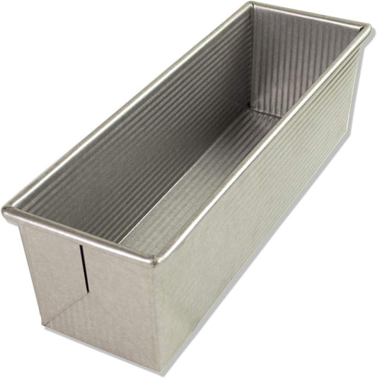 USA Pan Bakeware Pullman Loaf Pan, Large, Silver
