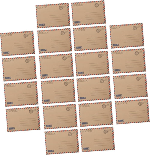 DOITOOL 48Pcs Vintage Airmail Stationery Set with Envelopes and Writing Papers for Letters Invitations and Greeting Cards Retro Envelope Kit for Weddings and Business