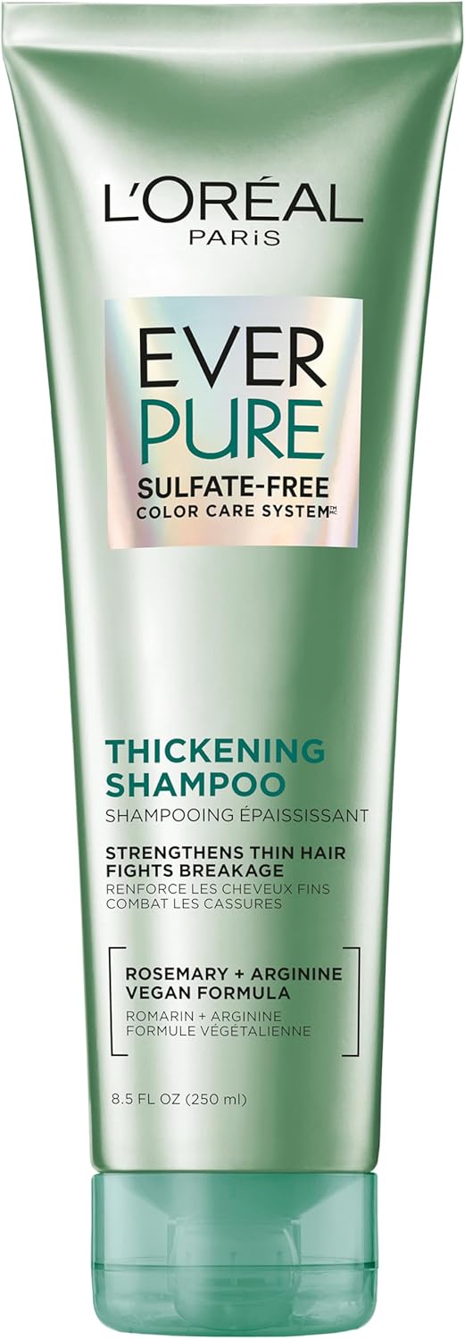 L'Oreal Paris Ever Strong Thickening Shampoo, 8.5 Ounce