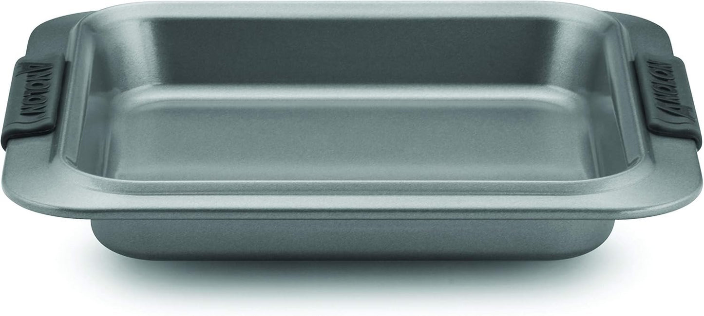Anolon Advanced Nonstick Bakeware 9-Inch Square Cake Pan Gray