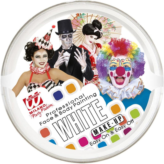 White Foundation 25g Halloween Fancy Dress Accessories Carnival Make Up Face Decoration