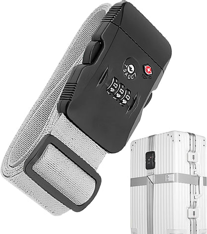 Luggage Straps, Adjustable Luggage Connector Strap, Flexible Travel Bag Packing Accessories For Plane, Train, Bus, Outdoors, Secure Travel Gear, Compact Luggage's Organizers Usage