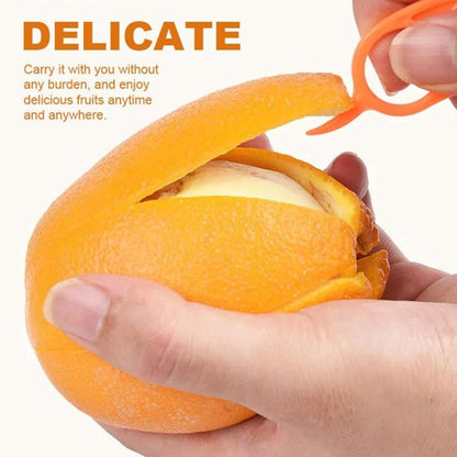 Orange Peeler, Orange Peeling Tool | 5X Citrus Extractors | Vegetable Slicer, Fruit Peeler, Kitchen Gadget for Citrus, Grapefruit, Oranges, Lemons