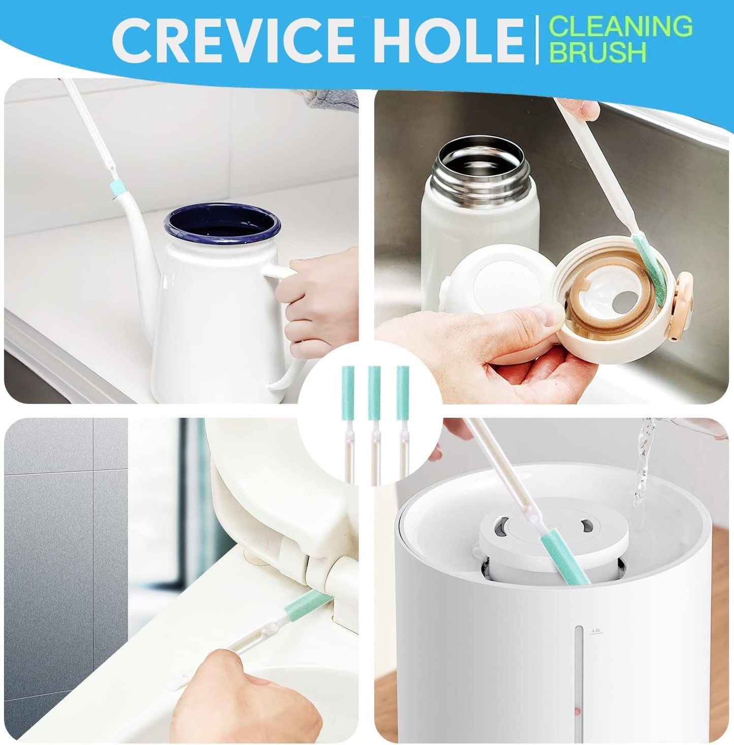 Small Detailing Cleaning Brushes for Small Spaces,Crevice Cleaning Tools for Keyboard Bottle Window Groove Car Gap,Scrub Cleaner Supplies for Shower Toaster Tub Baseboard Sink Grout Oven Juicer