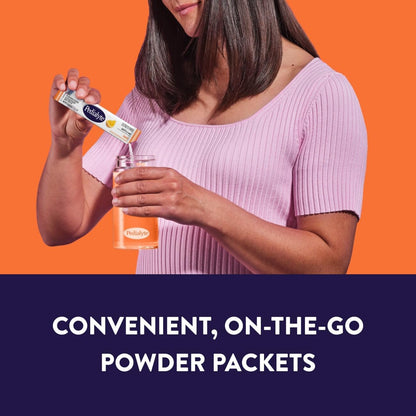 Pedialyte Electrolyte Powder, Hydration Drink for Kids & Adults, Orange, 8 Powder Packets