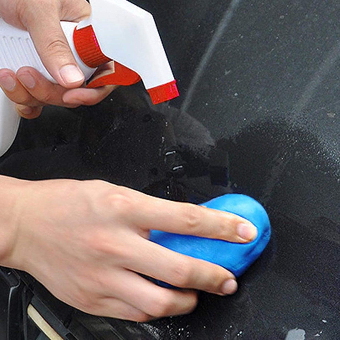 Car Wash Cleaner - Dust Remover Mud, Auto Cleaning Supplies For Detailing Interior Cleaner Crevice Dust Dirt Stubborn Stain Tough Lefts, Leveraging Volcanic MudFor Auto Interiors And Hard To Reach