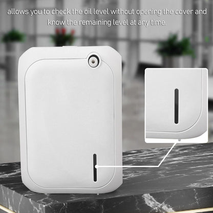 XS105 Atomizing Essential Oil Diffuser, Smart Scent Air Machine for Home, Waterless Essential 140ML Oil Diffuser with 4 Speed Adjustment and BT APP Control for Hotel SPA (White)