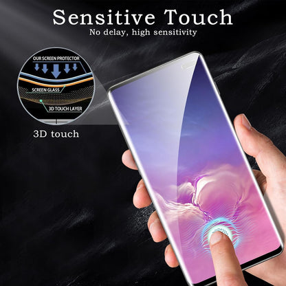 2 Pack Screen Protector for Samsung Galaxy S10 Plus 2 Pack Camera Lens Protector, 3D Tempered Glass Film, Ultra HD 9H Hardness Case Friendly Anti Scratch Ultra Resistant Shatter Protection