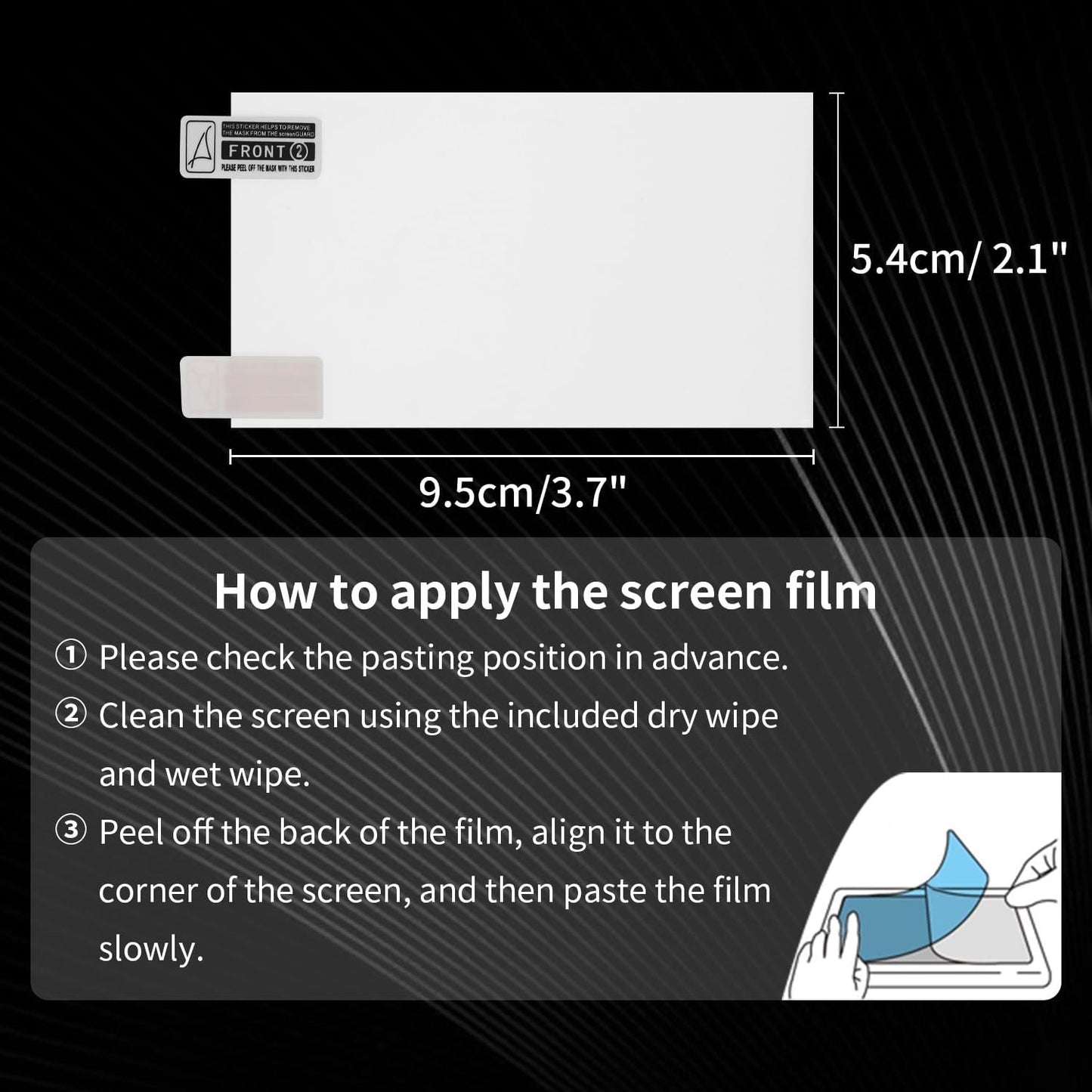 OSTENT 3 x Ultra Clear Screen Guard Film LCD Protector Skin Compatible for Sony PSP 1000/2000/3000