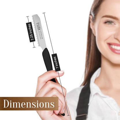 Facón Professional Hair Styling Thinning Texturizing Cutting Faether Razor + 10 Replacement Blades