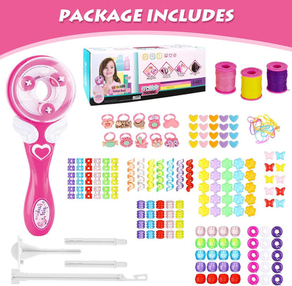 Magic Braids Set – Automatic Machine for Hair Braids and Accessories for Girls, Hair Braider and Braiding Machine, Ideal as a Gift for Girls!