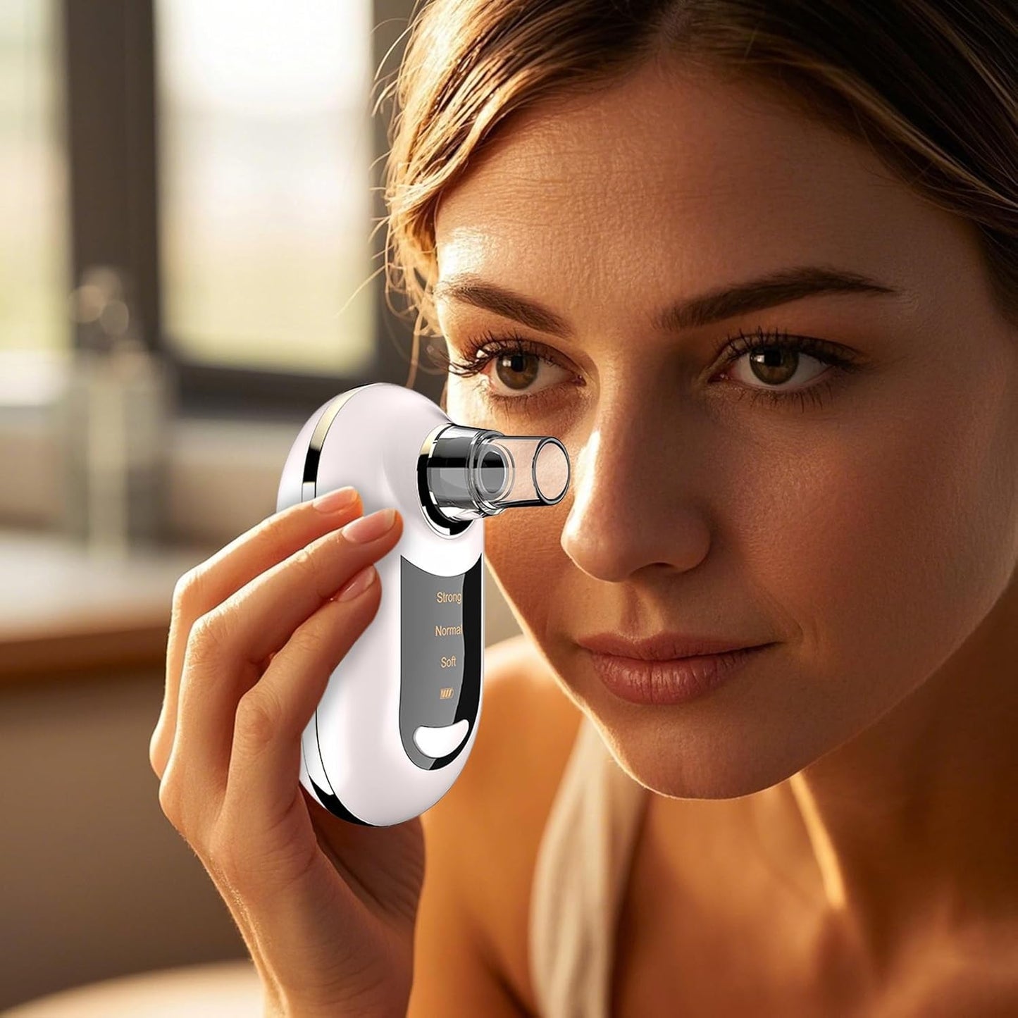 Pore Remover, Whitehead Remover, 3 Suction Tool Settings, Usb Charging Vacuum Extractor for Home, Men Daily Routine, Bath Time, Teenager Travel, 3.94x1.42x2.17 inches