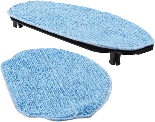 Staffa per robot aspirapolvere con cuscinetti di ricambio per MAMNV BR150 BR151 Cleaning Essentials (1 staffa per mocio + 2 stracci)