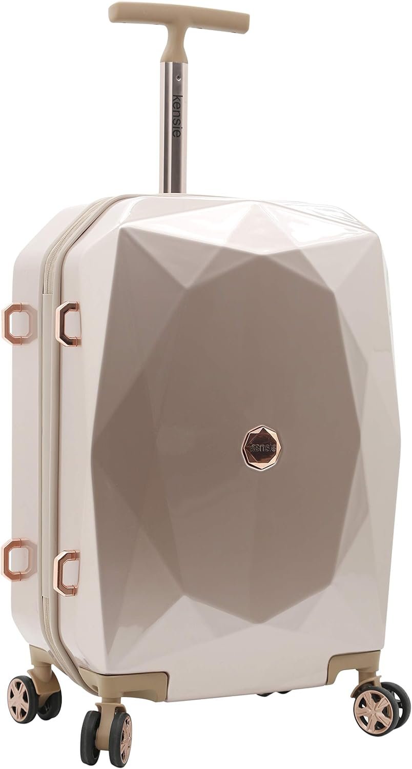 kensie Unisex-Adult Gemstone Luggage Set Luggage Set