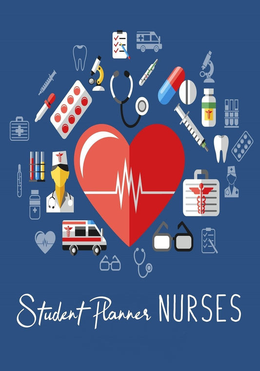 Student Planner Nurses: Planner for Student Nurse ,Nursing Student Diary | Day Planner : Nursing School Journal , Nurse Gifts,2019 Weekly Planner Nurses |Monthly Planner|July 2018-June 2019| Nursing Planner, Calendar Year Daily Planner