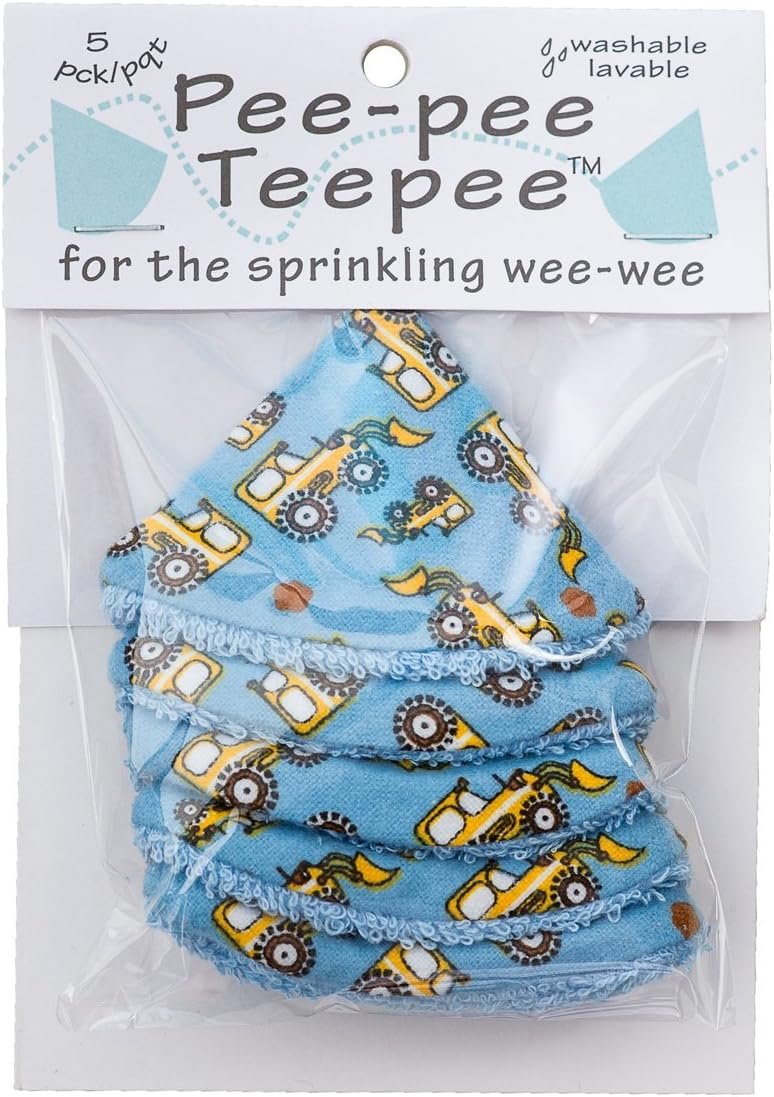 Pee Pee Teepee Digger Blue 5 pieces baby boy pee shield babyboy essentials peepeeeteepee baby diaper cover for boys teepee shield pee covers