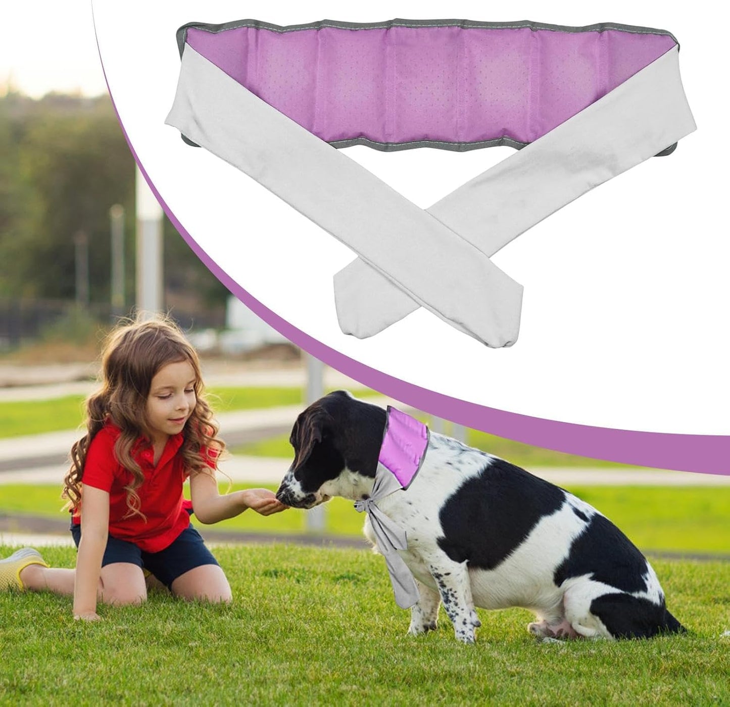 zwxqe Cooling Neck Wrap, Chilling Neck Towel, Instant Chill Band, Stylish Hot Weather Relief Gear for Outdoor Sports Cycling Running Hiking Fishing Gym Workout Travel Daily Use