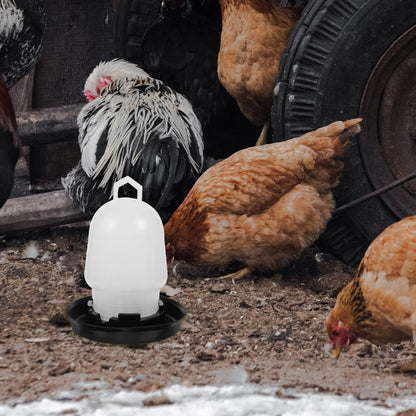 BUTIFULSIC Chicken Feeder Automatic Chicken Waterer Water Glasses Chicken Coop Feeder Pigeon Water Feeding Cups Chicken Trough