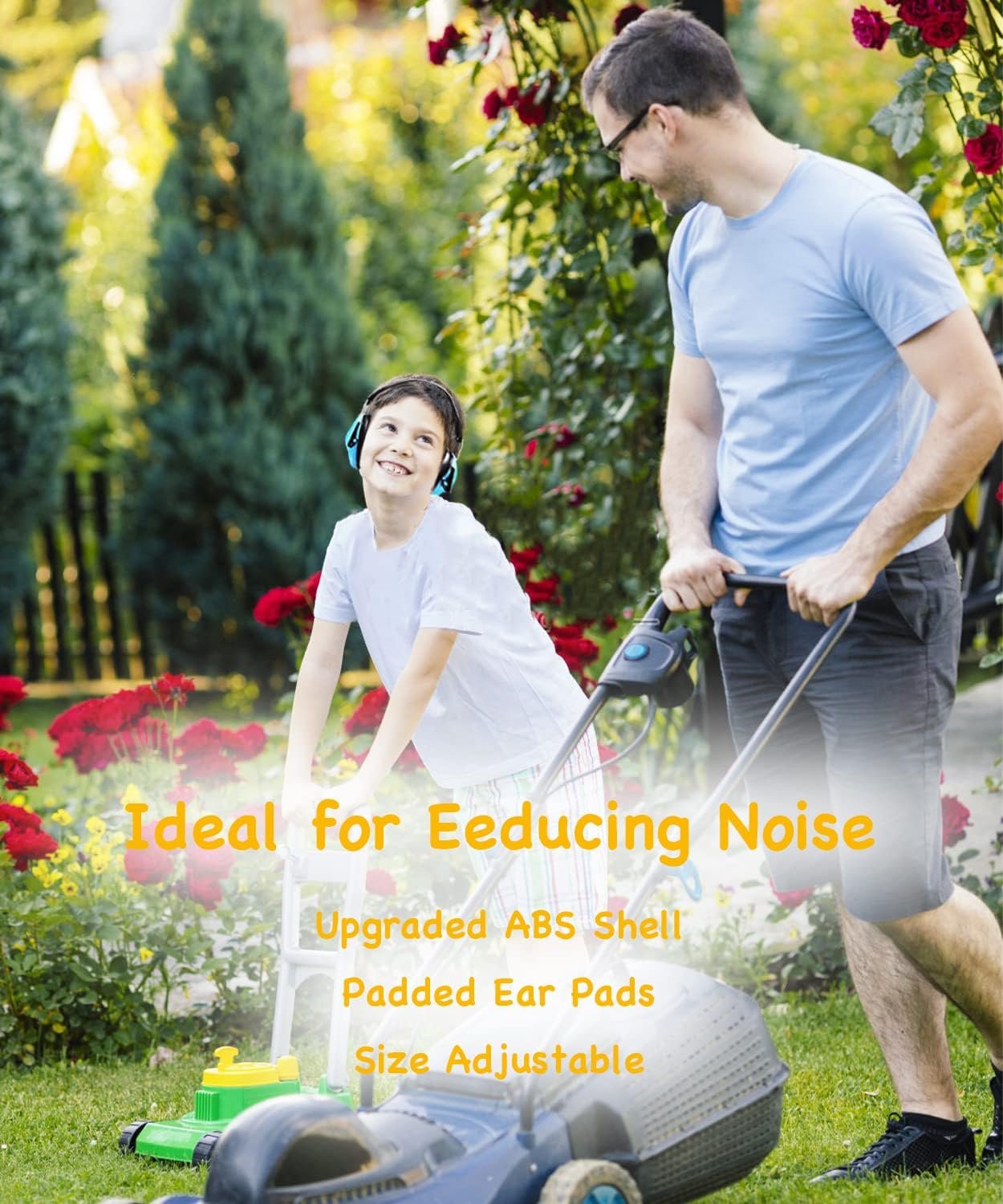 2 Pack Noise Canceling Headphones for Kids, Kids Ear Protection Earmuffs for Autism, Toddler, Children, Noise Cancelling Sound Proof Earmuffs/Headphones for Concerts, Air Shows, Fireworks