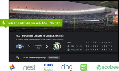 Nvidia Shield Android Tv 4K HDR Streaming Media Player, Dolby Vision, Google Assistant Built-In, Works With Alexa, Black