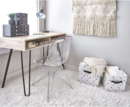 iDesign Clarity Plastic Drawer Organizer, Storage Container for Vanity, Bathroom, Kitchen Drawers, Clear