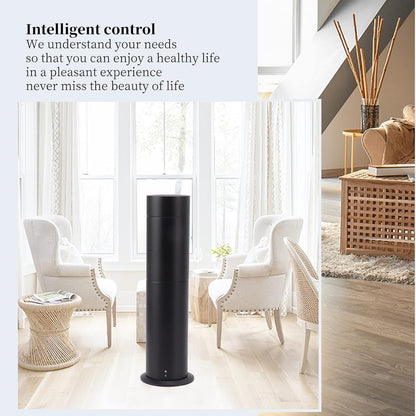 Essential Oil Diffuser, 120ml Scent Air Machine Remote Control Cold Air Aromatherapy Diffuser with Timer, Intelligent Aromatherapy Machine for Spa, Yoga, Home, Office, Hotel (Black)