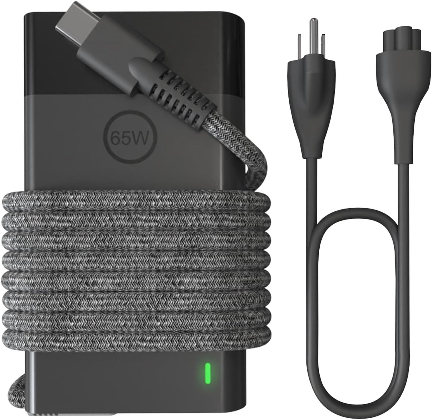 65W Slim USB C Laptop Charger for HP - Compatible with HP EliteBook x360 Envy Spectre X360 ProBook Elite x2 Zbook, HP Chrombook 45W Fast Charging Type C Travel Laptop Power Adapter