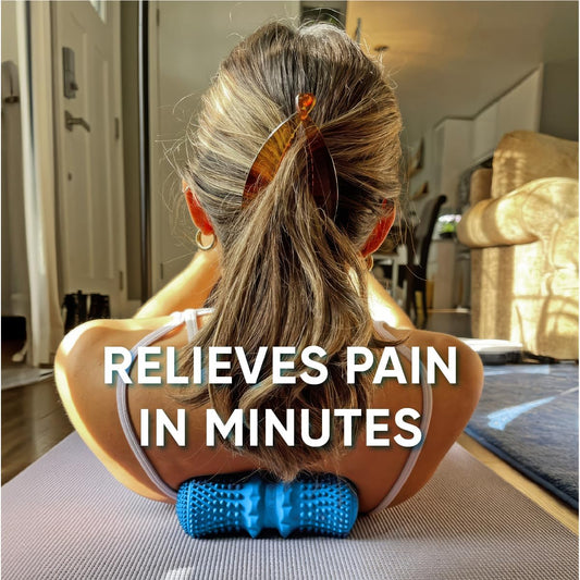 Deep Tissue Massage Roller - Dr. Cohen’s Heatable acuBack for Back & Neck Pain