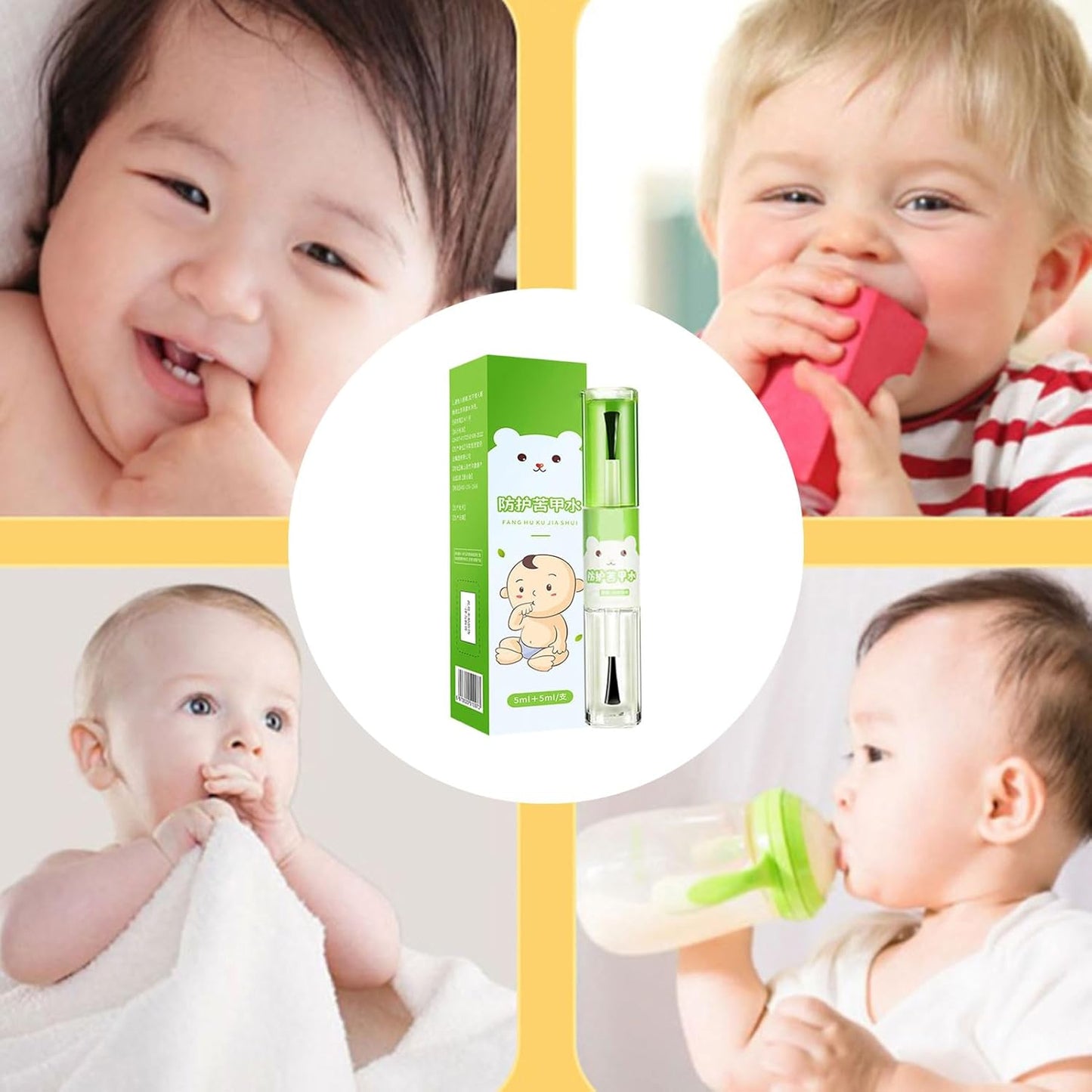 Stops Nail Biting - Stop Formula For Not Biting Nails | 10ml Stop Thumb Sucking For Kids, Long-lasting Protective Effect Prevents Finger Sucking Habits For Toddler Boys Girls Children