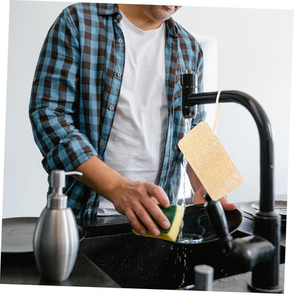 Beavorty Kitchen Loofah Scrubber Thickened Dishwashing Sponge for Kitchen Cleaning Multi Functional Loofah