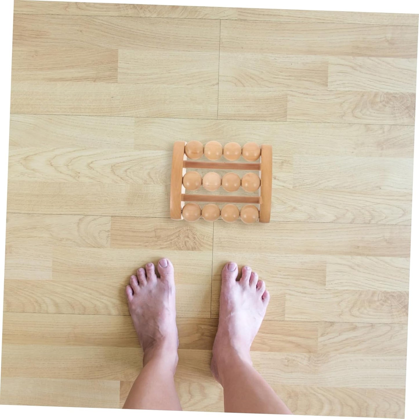 PACKOVE 4 Pezzi massaggiatore massaggiante massaggio schiuma rulli muscoli Collo circolazione Massager a portata di mano per terapia del legno Di legno