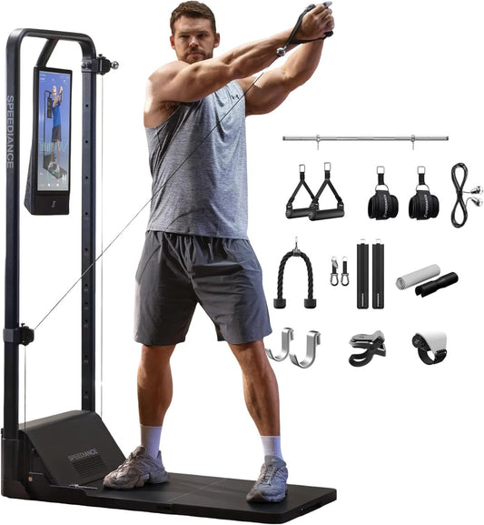 Gym Monster 2 Smart Home Gym - Improved AI Home Workout Machine - Multifunction Machine - All in One Strength Training Device